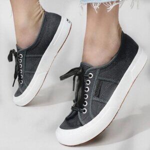SUPERGA 2750 COTU CLASSIC DARK GRAY GREY SNEAKER Unisex EU 41 Women's 9.5 Men's